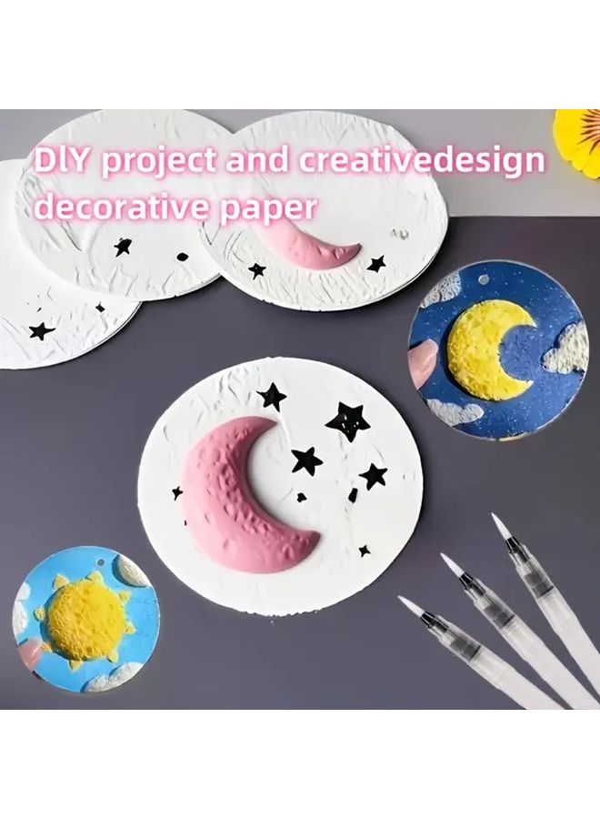30 قطعة لوحة رسم إسفنجية ثلاثية الأبعاد ورق أدوات رسم DIY تصميم إبداعي - Image 4