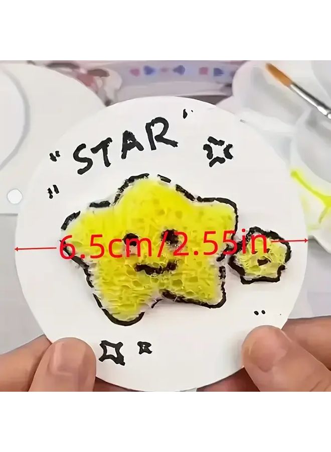 30 قطعة لوحة رسم إسفنجية ثلاثية الأبعاد ورق أدوات رسم DIY تصميم إبداعي - Image 3