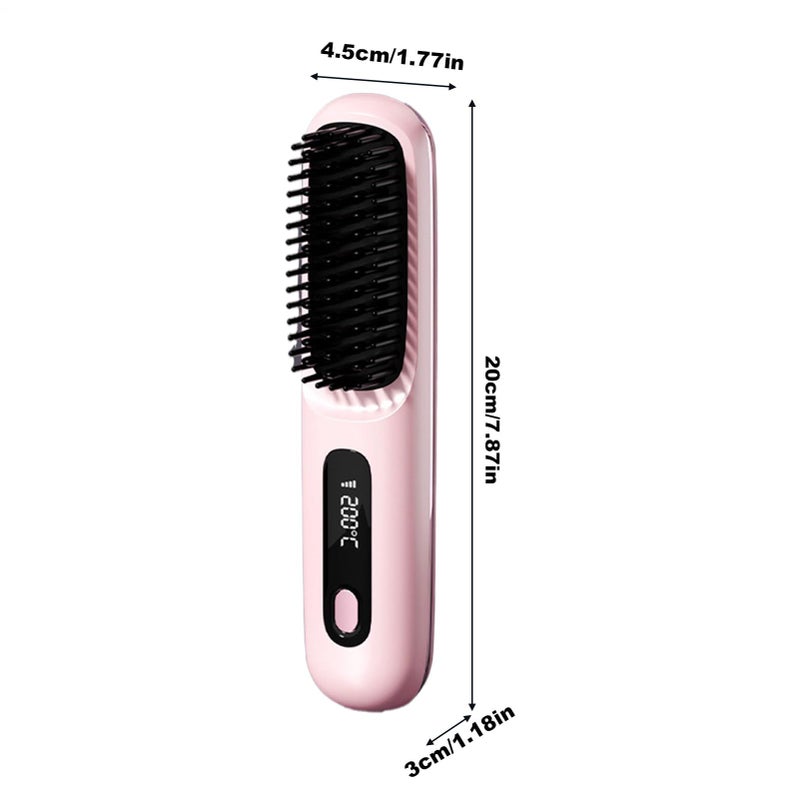 Thermal Ionizing Bristle Array Cordless Thermodynamic Hair Straightener High Density Ceramic Chassis For Suites Terminals Studios Cabins - Image 3
