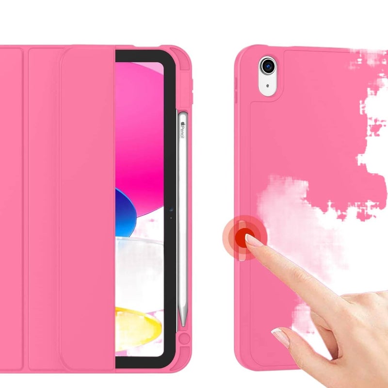 DGG حافظة آيباد ذكية متوافقة مع iPad Pro 11 / iPad A16 باللون بنفسجي باللون البنفسجي - Image 4