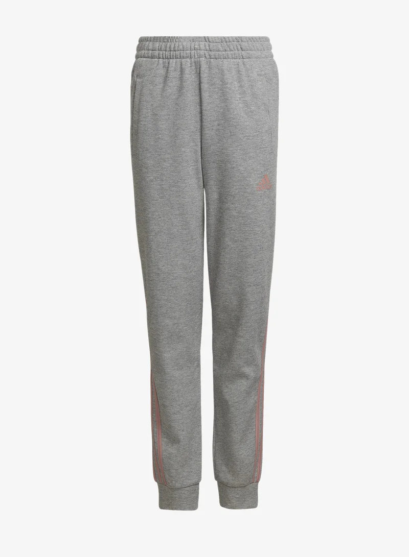 adidas بنطلون رياضي شبابي بثلاثة خطوط