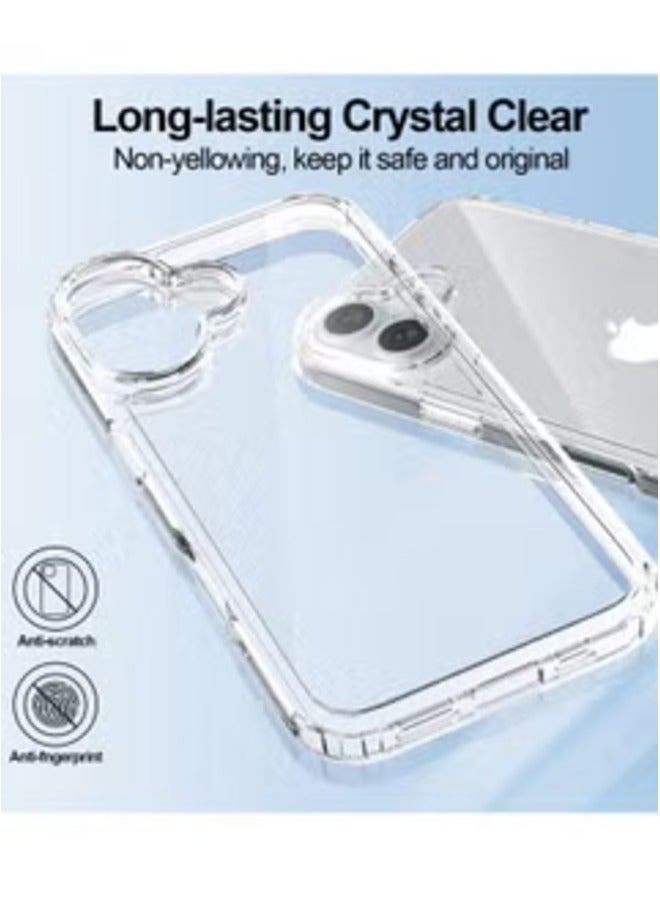 ELTRAZONE iPhone 16 Plus Transparent Slim Case – 6.7 inch Shockproof, Scratch-Resistant, and Crystal Clear Protective Cover - Image 4