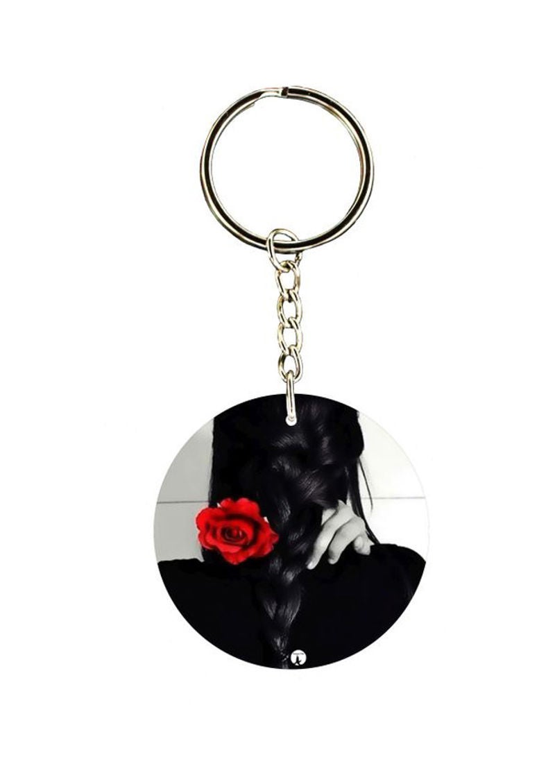 Cartoon Printed Keychain