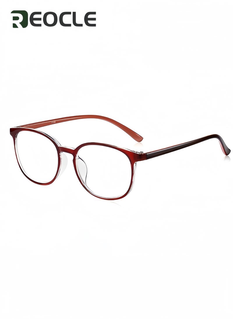 REOCLE Blue Light Blocking Glasses Computer Reading & Gaming & TV & Phones Glasses Anti Eyestrain UV Glare Glasses for Women Men  - Image 2