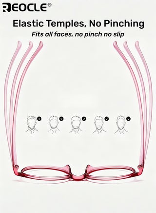 Blue Light Blocking Glasses Computer Reading & Gaming & TV & Phones Glasses Anti Eyestrain UV Glare Glasses for Women Men - view 4