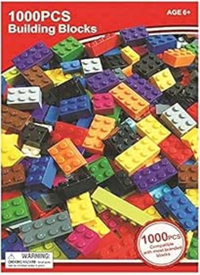 Generic Generic 1000 Small Pieces of Australian Building Blocks, DIY Children's Intelligence Toys 