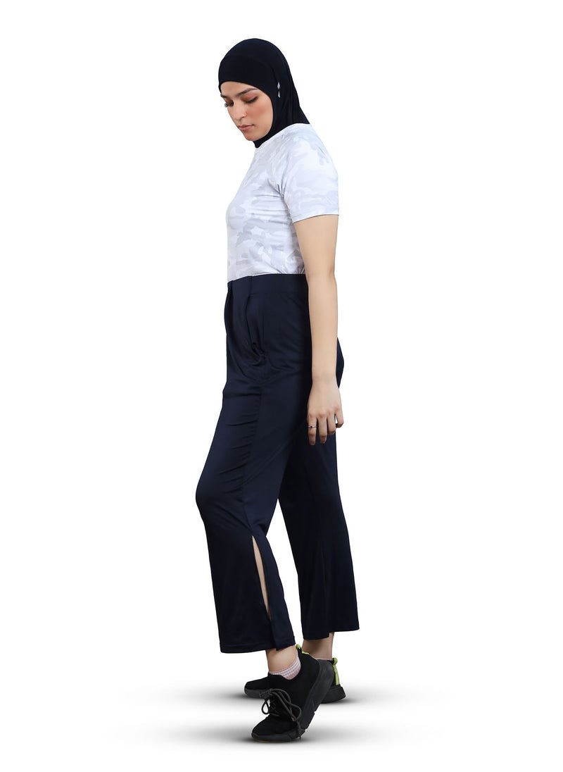 FLUSH - Flush Women's Wide Leg Loose Sweatpants With Comfy Elastic, High-Waisted Palazzo Relaxed Yoga Pant With Pockets - Image 1