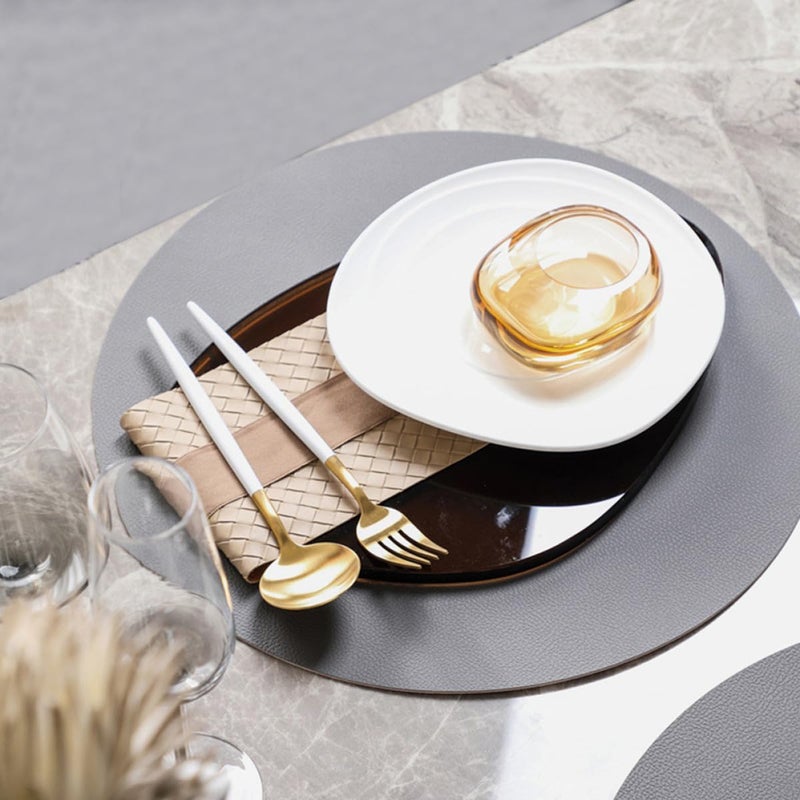 Stainless Steel Small Round Soup Spoons 5 Pack For Home And Restaurant Use - Image 5