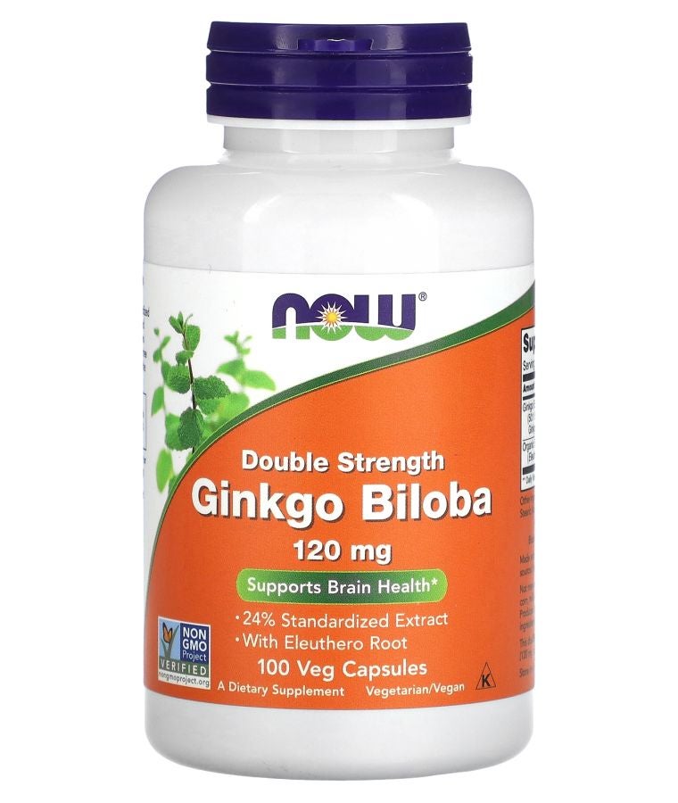 Ginkgo Biloba 120 mg 100 Veg Capsules