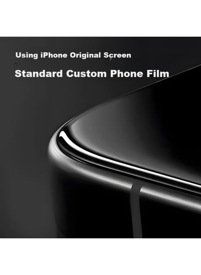 Langling [2 Large Windows] Tempered Glass Screen Protector For Iphone 17 Pro Max Full Coverage With Thin Black Edges High-definition Glass Film - Image 3