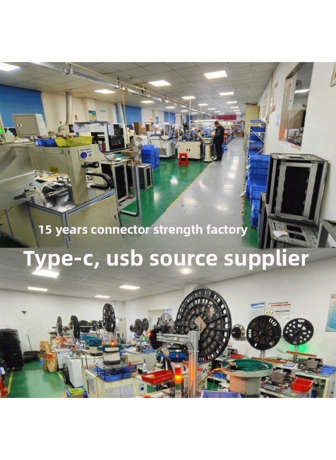 Generic - USB Short Body A Male Iron Shell Iron Pin Long 20.5mm 2 Core A Male Plug With Machine Short Line Special Connector End-Color:Iron Shell Iron Needle 2 Core A Male: (running Quantity Model) 10k Per Box (no Free Shipping) - Image 1