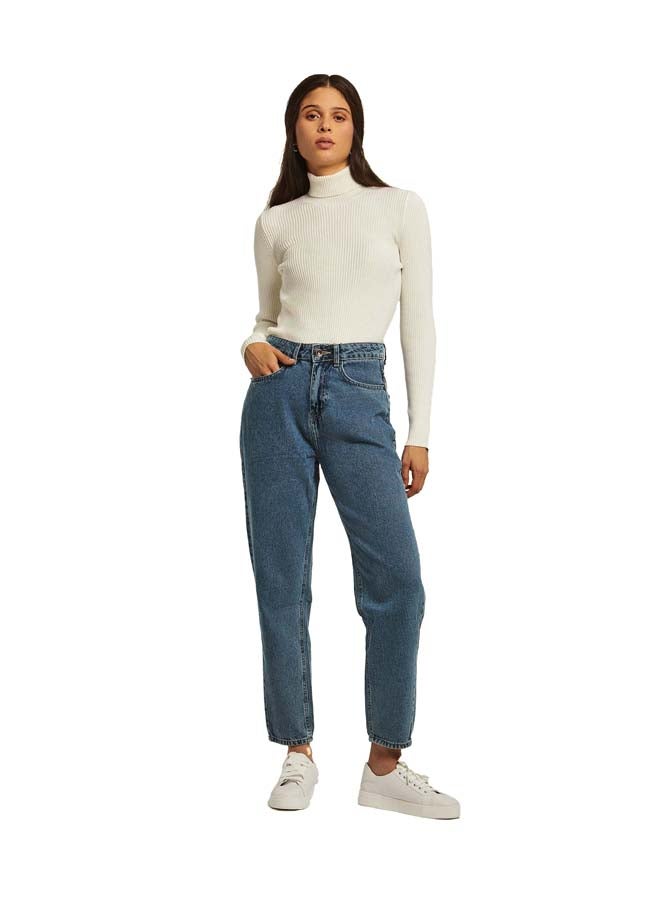 Premoda Fancy Mom Fit Regular Carrot Jeans - Image 4