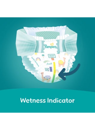 Rash Protection Taped Diapers, Size 2, 3-8kg, Carry Pack, 23 Count - view 5