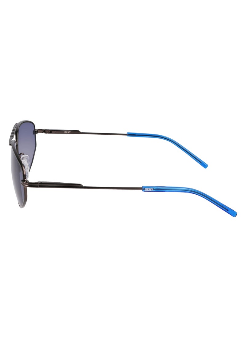 DKNY FULL RIM METAL METAL DKNY SUN DK117S 5715 (070) SATIN GUNMETAL  - Image 4