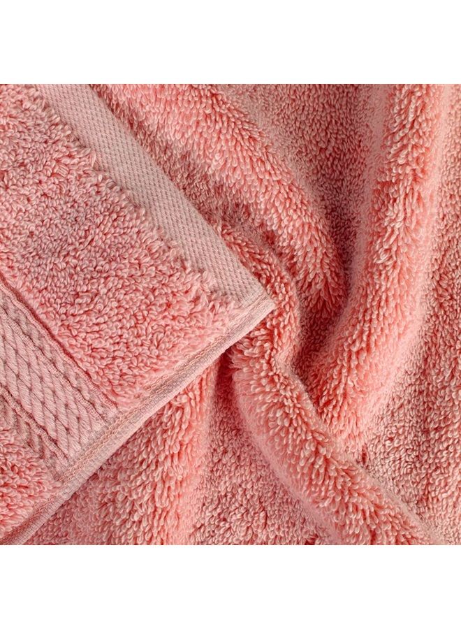 Superior مجموعة مناشف الوجه Superior Madison TS، عبوة من 6 قطع، لون الشاي الوردي، 6 قطع - Image 4