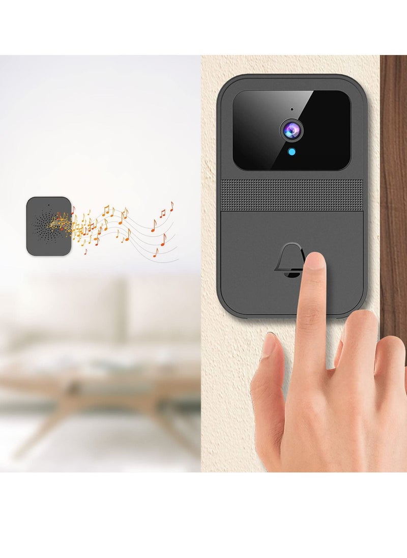Y&D Doorbell Wireless Camera Outdoor Smart Remote Video Intelligent Visual Home Intercom HD Night Vision WiFi Rechargeable Security Door  - Image 2