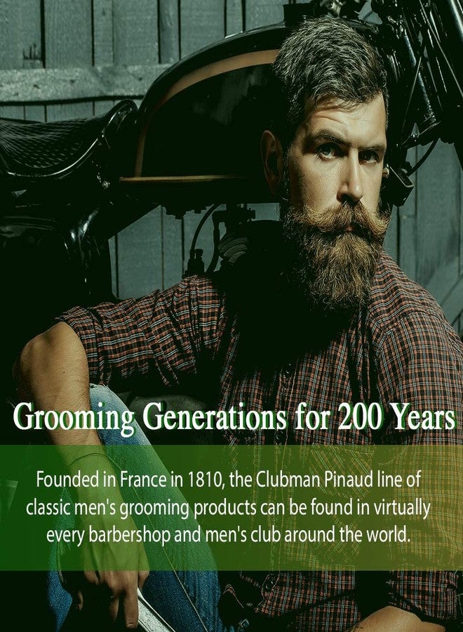 Clubman Moustache Wax Neutral 0.50 oz (Pack of 7) - Image 4