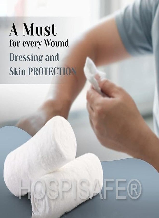 HOSPISAFE SOLUTIONS HOSPISAFE® Absorbent Cotton Roll (Net 500g) High Quality - Ideal for Makeup Removal, Toner, Ultra Soft Cleansing - Cotton Pads for Face, Medical Use - CE & ISO Certified - Image 3