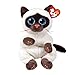 TY Beanie Babies Soft Toy Miso The Cat 15 cm Grey TY40548 - Image 3