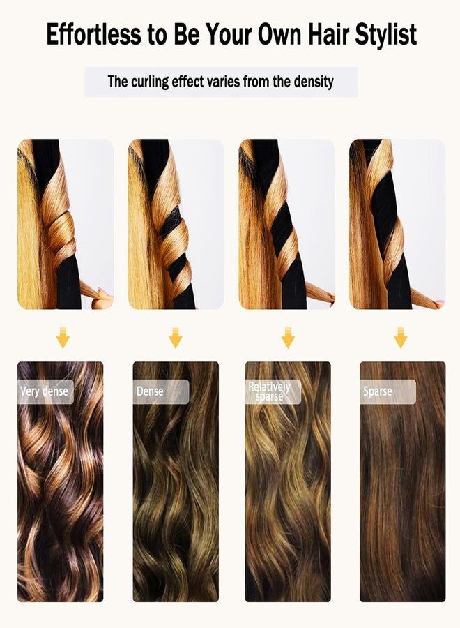 BSITFOW Heatless Hair Curler for Women | Satin No-Heat Curling Rod Headband for Long Hair | Soft Foam Rollers for Comfortable Overnight Curls | Silk Curlers with Accessories | Perfect for Daily Use & Travel - Image 4