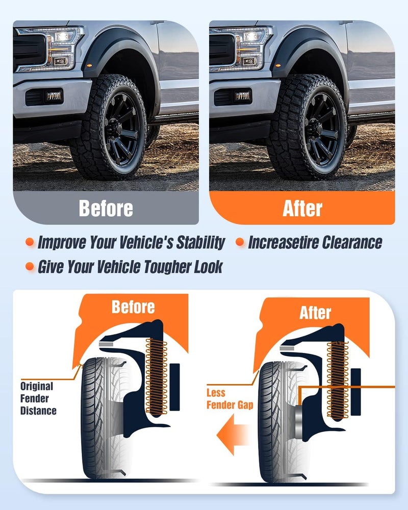 ROADFAR 2 Set 1.5 Inch Wheel Spacers Adapters 5 Lug 5x4.75 with 12x1.5 Studs 87.1mm - Image 5