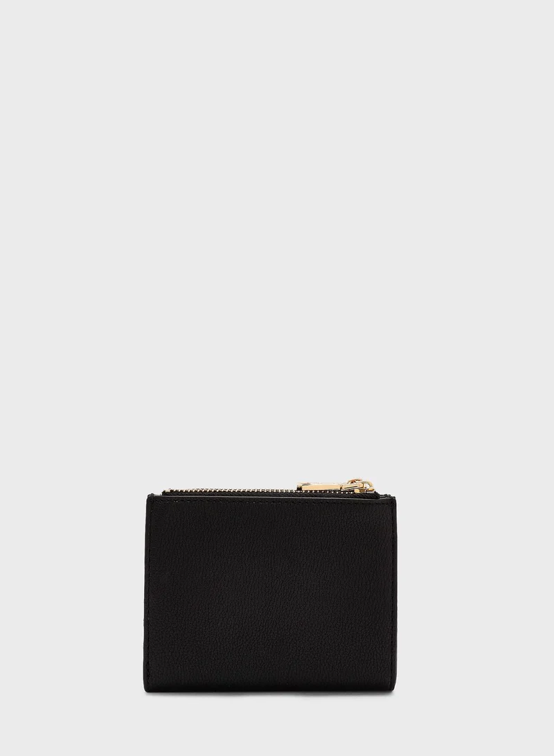 Love Moschino Logo Detailed Wallet