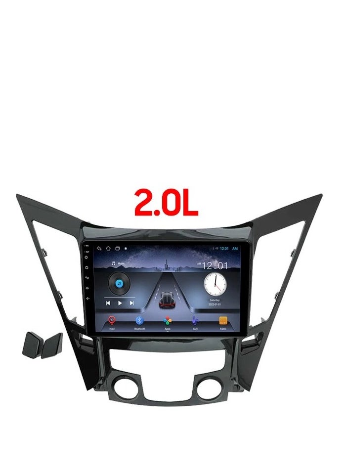MNT - Hyundai Sonata screen 2011-2014 is part of the car's infotainment system. It runs on Android and supports features like Apple CarPlay and Android Auto, allowing you to easily connect your smartphone. It also offers a high resolution of up to 1080 pixels, making it excellent for displaying information and maps clearly. - Image 1