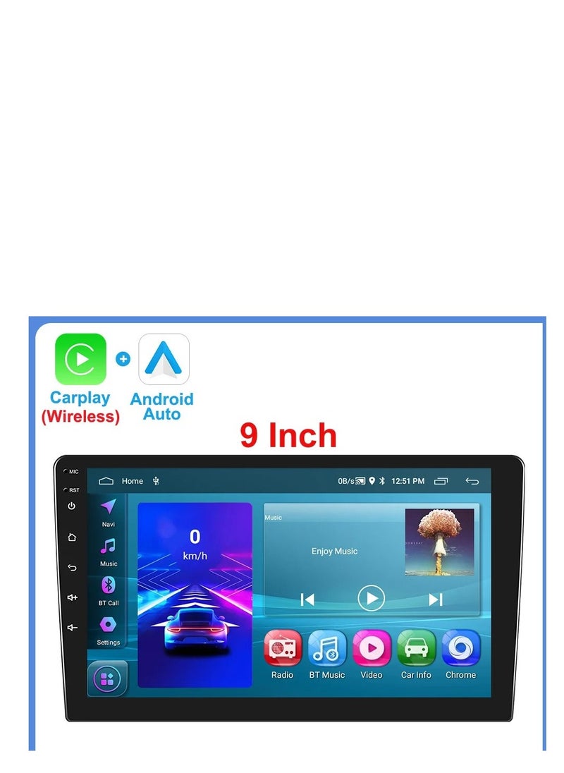 MNT - Hyundai Sonata screen 2011-2014 is part of the car's infotainment system. It runs on Android and supports features like Apple CarPlay and Android Auto, allowing you to easily connect your smartphone. It also offers a high resolution of up to 1080 pixels, making it excellent for displaying information and maps clearly. - Image 1