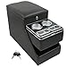 Donpida Center Console Organizer for Minivans SUVs Middle Van Seats FloorMounted Lockable Storage Box with Dual Cup Holders Ideal for Vehicle Interior - Image 2