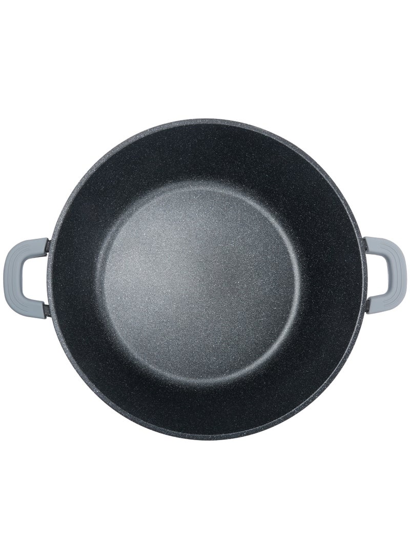 Homeway Premium 32cm Die Cast Aluminum Marble Casserole – Perfect for Large Meals,Long-Lasting & Scratch Resistant - Image 4