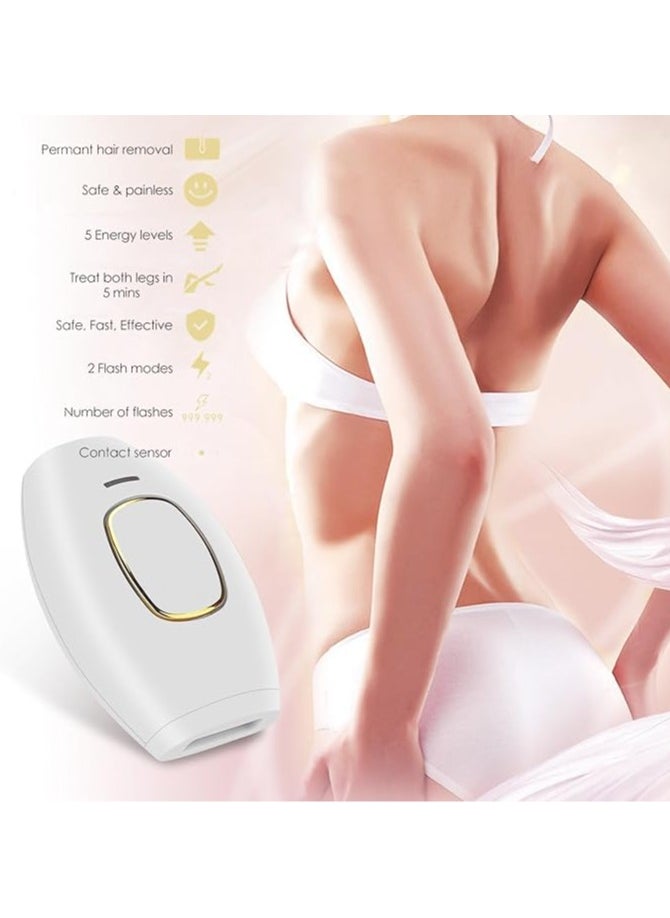 Enjoylifeme Mini Handheld Laser Hair Remover White  - Image 5