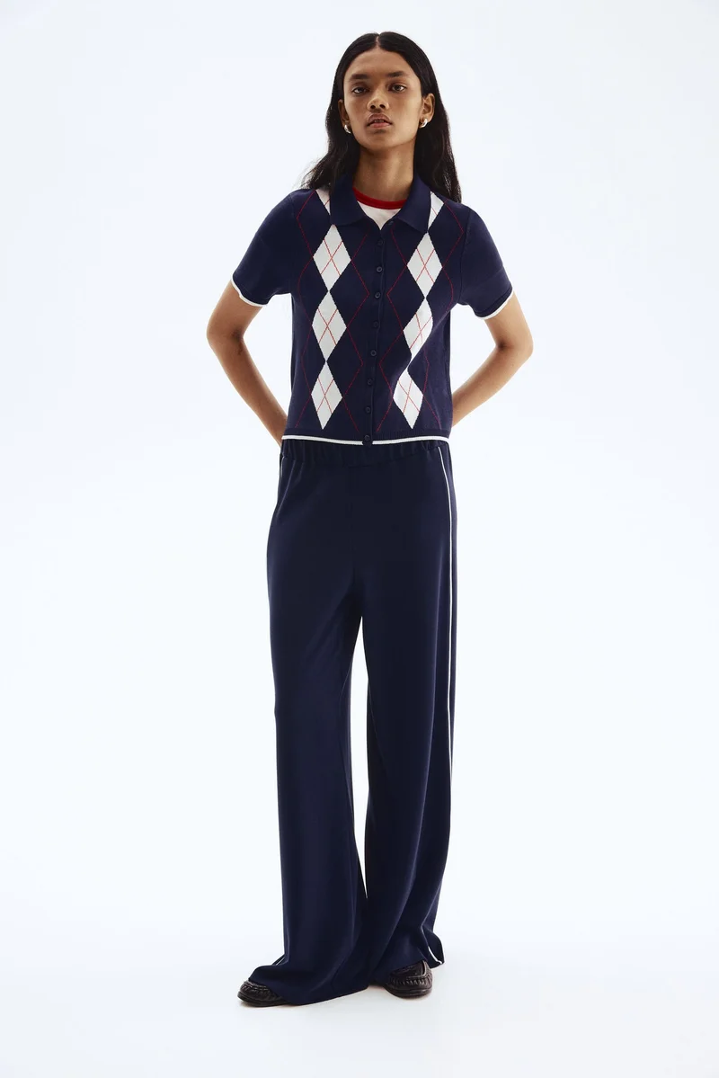 H&M Wide pull-on trousers