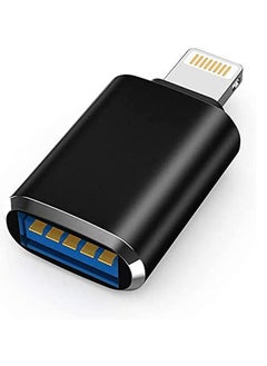 ELONSEY Portable Lightning to USB 3.0 Adapter, iPhone to USB Female Connector OTG Compatible with all iPhones / iPad / USB Flash Drive / Card Reader / Camera