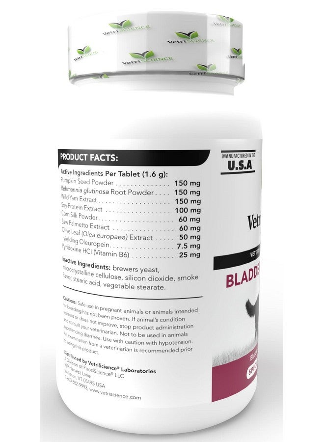 VetriScience Laboratories Bladder Strength Dog Uti Treatment, 90 Tablets  Vet Recommended Bladder Supplement, Urinary Tract Health, Bladder Control, Prevent Bladder Crystals And Stones - Image 2