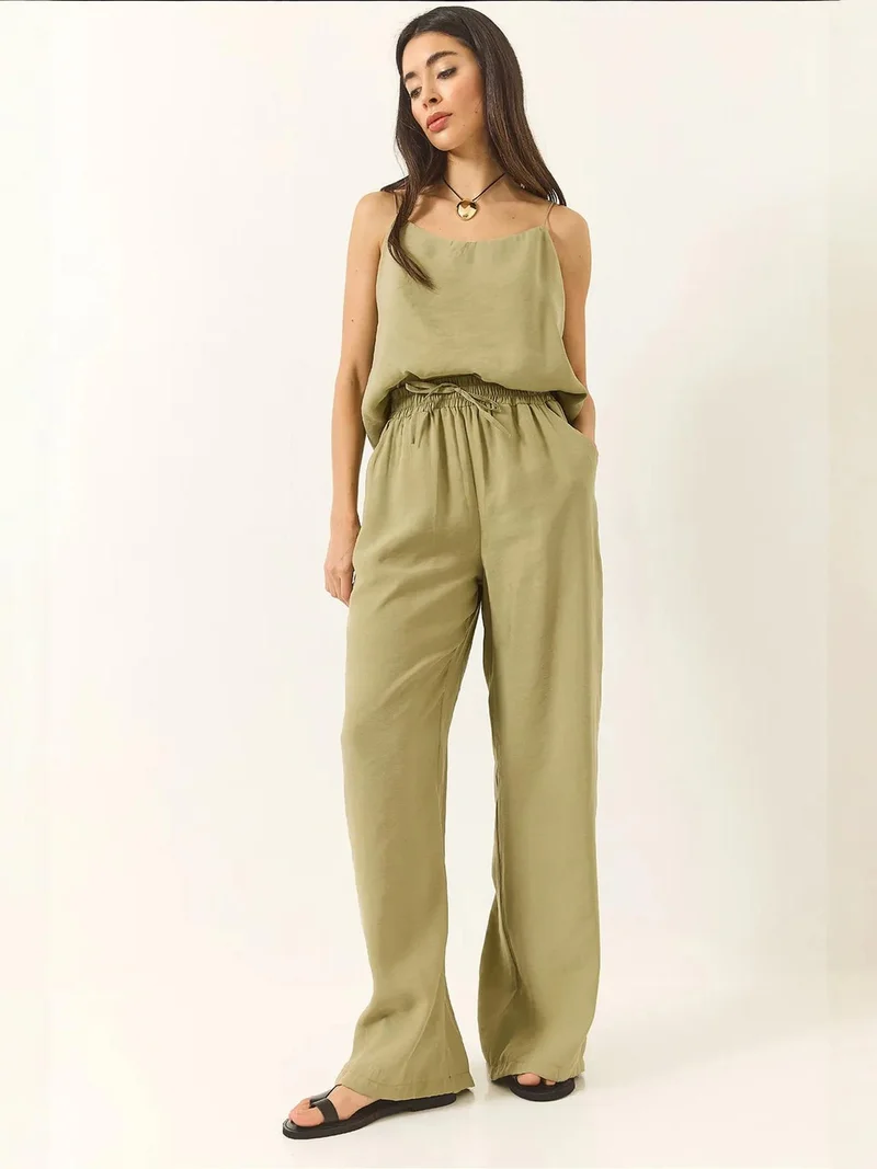 LUCCI V-Neck Long Sleeve Two-Piece Coord Set