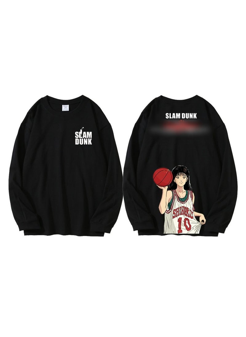 KUYING New Anime Slam Dunk Long Sleeve T-shirt  - Image 1