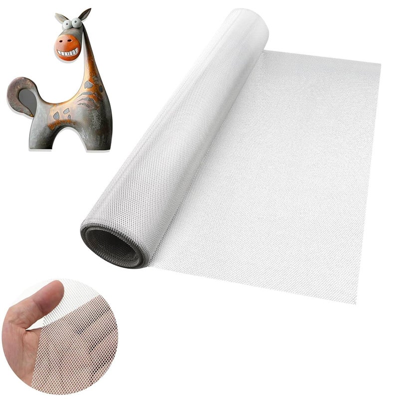 Terixe Aluminum Wire Mesh for Arts and Craft - Sculpting Mesh Roll 15.7 Inch by 16.4 Foot - Ideal for Sculpture Projects - Craft Wire Mesh for Crafts - Image 1