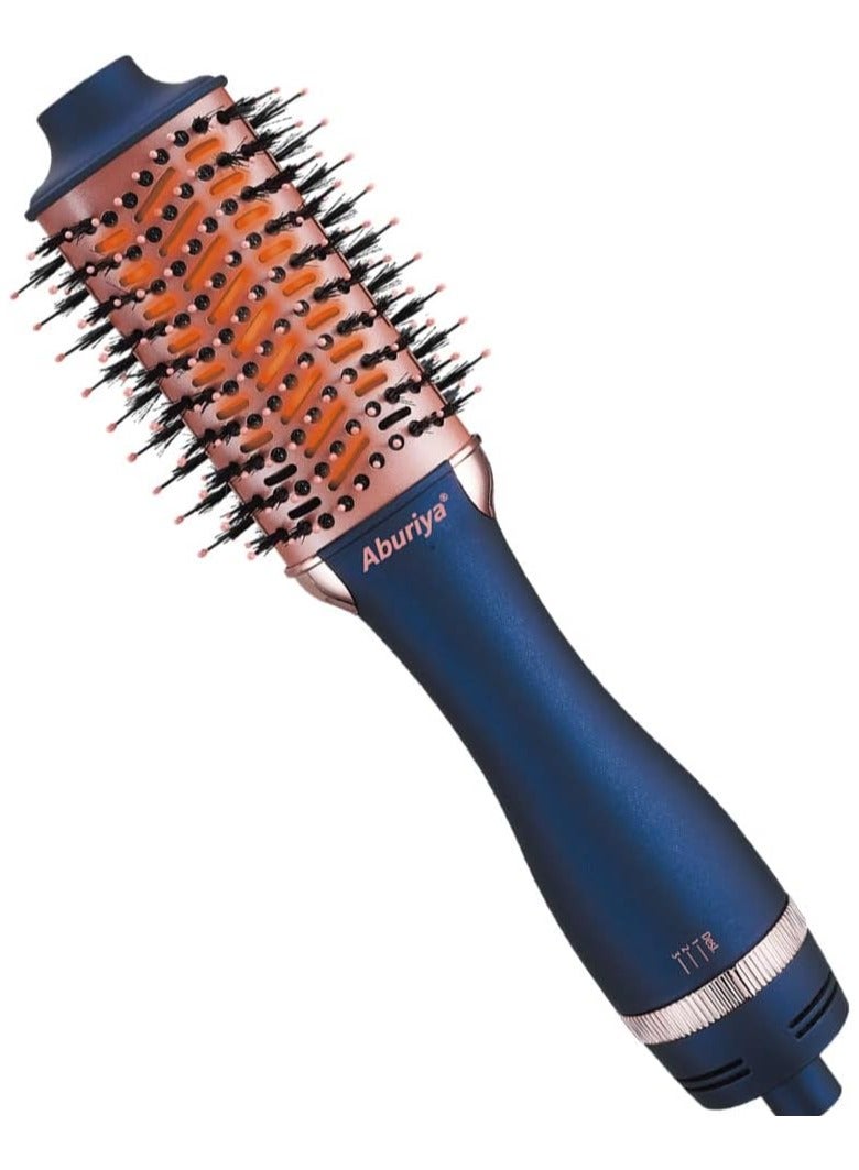 Aburiya AB-001 1300W Hot Air Styler Brush 4 in 1 Hair Dryer and Styler Volumizer Hair Straightener Curler Brush Hair Styler For Women - Image 2