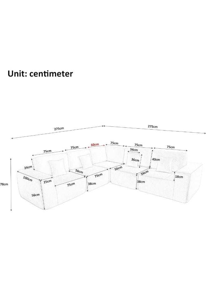 Modern L-Shaped Sectional Sofa - Image 2