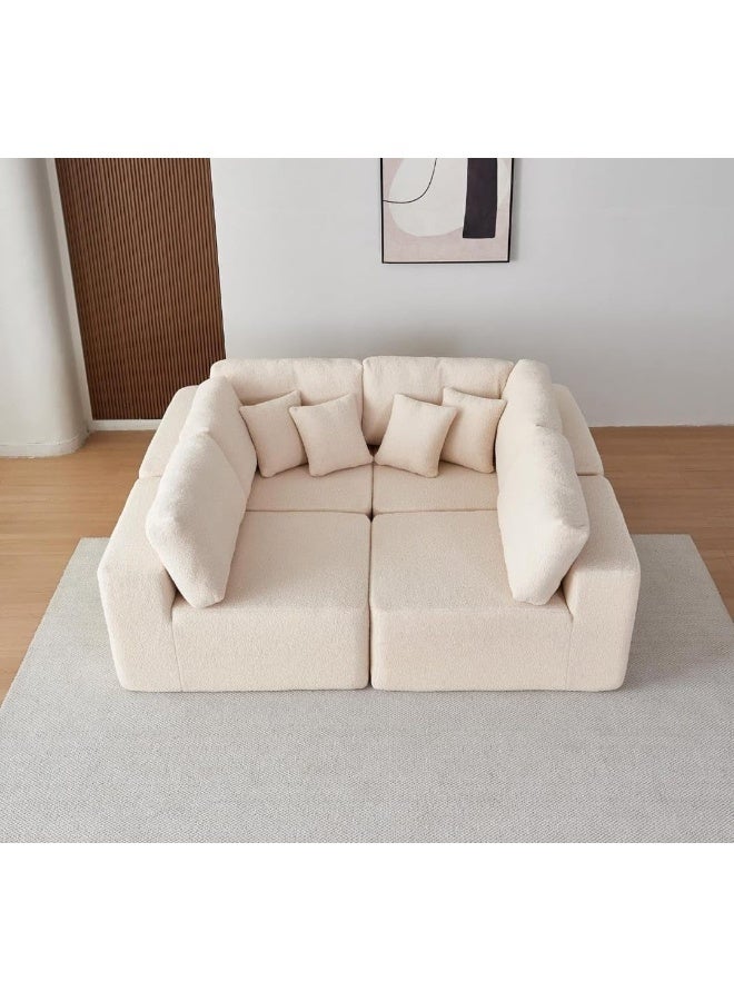 Modern L-Shaped Sectional Sofa - Image 4