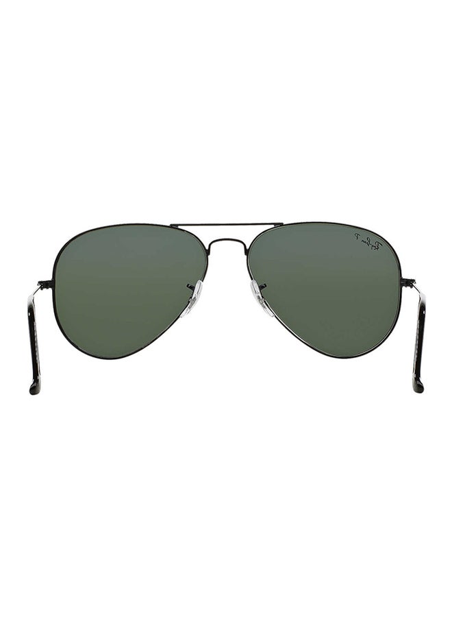 Ray-Ban Men Polarized Aviator Sunglasses - Lens Size: 58 mm - Image 3