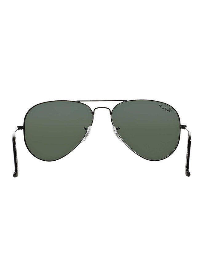 Ray-Ban Men Polarized Aviator Sunglasses - Lens Size: 58 mm - Image 5