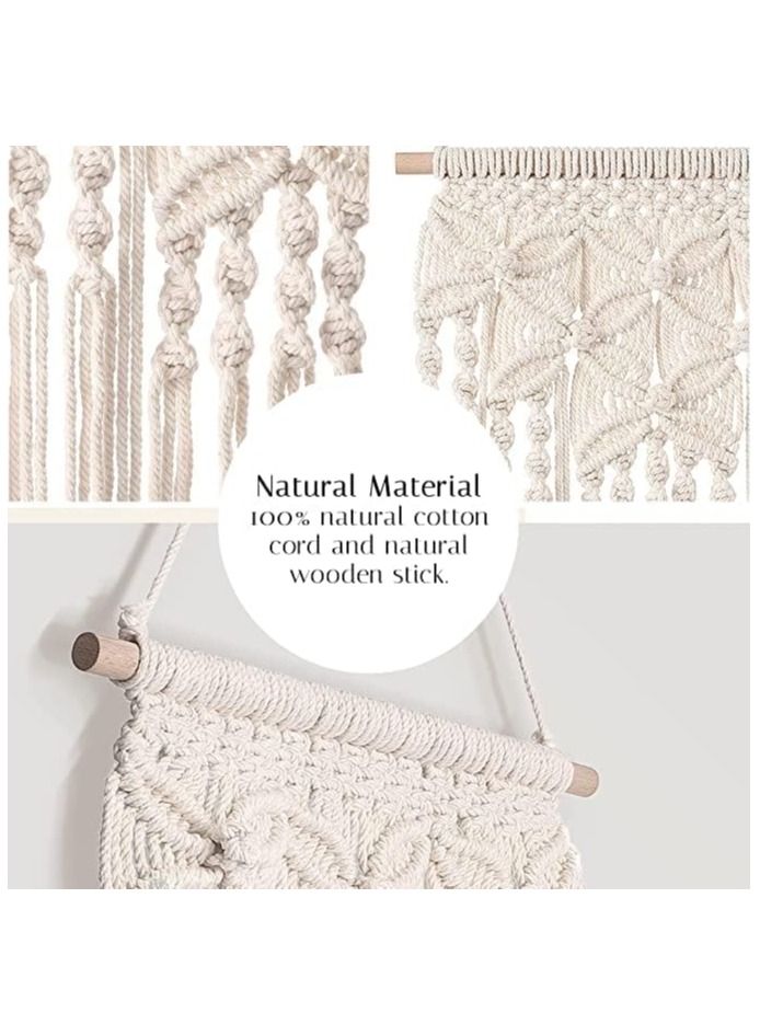 Boho Macrame Wall Hanging - Image 3