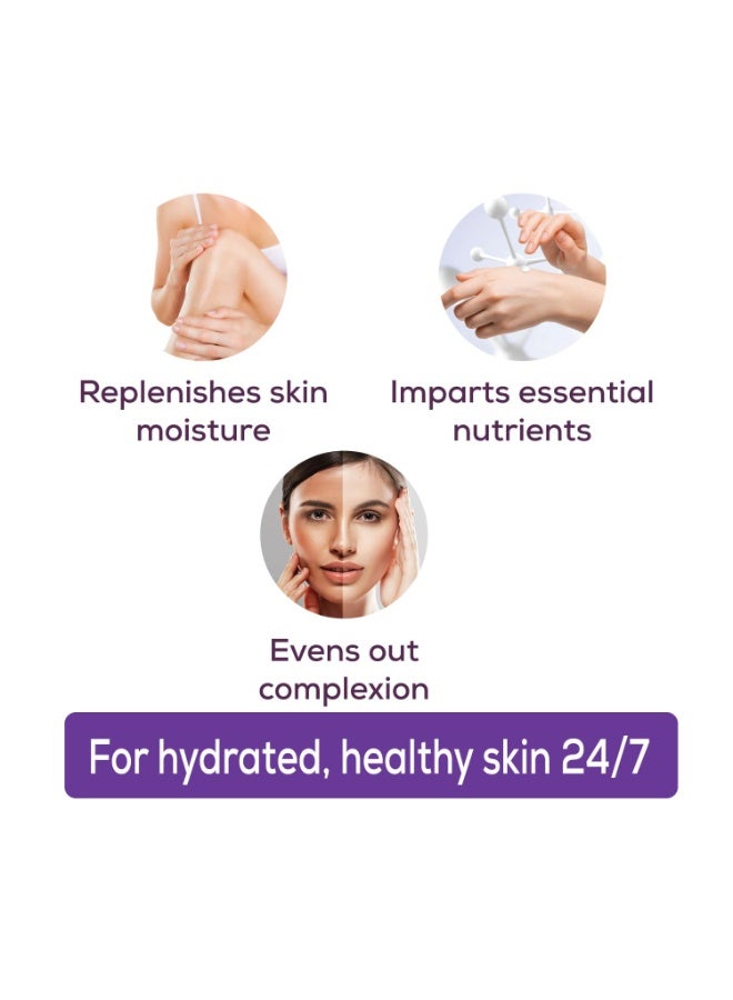 سانتور لوشن سنتور المعطر للجسم لترطيب إضافي| بمستخلصات خشب الصندل وزبدة الشيا والجلسرين| لمكافحة الشيخوخة وتوحيد لون البشرة| لوشن غير دهني للبشرة الجافة| 400 مل - Image 3