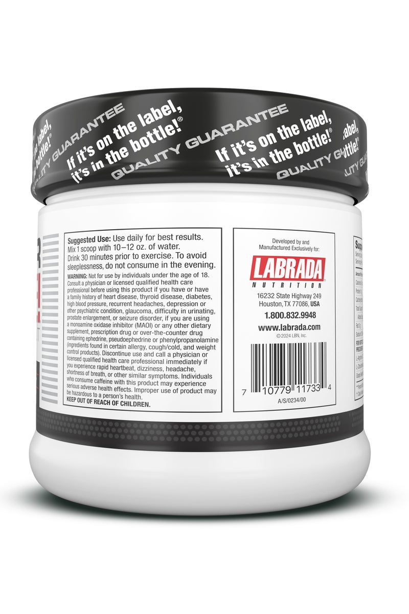 Labrada Super Charge 63 Servings 315g Orange - Image 3