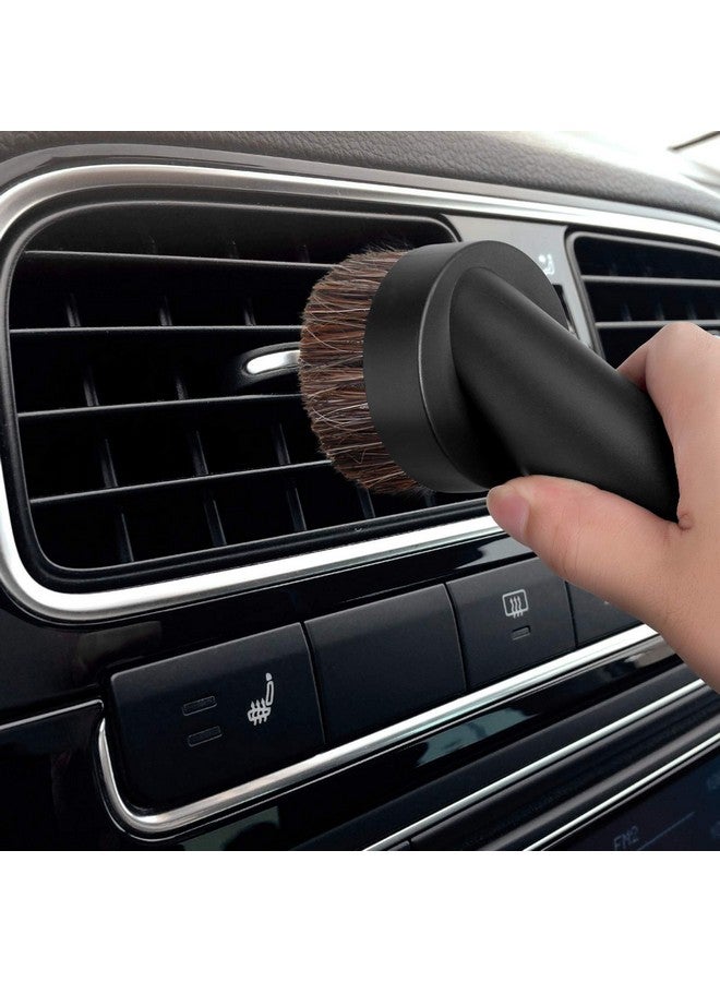 Lamoutor 4Pcs Soft Bristle Vacuum Brush Round Brush Vacuum Attachment Universal Vacuum Dust Brush for Most Vacuum Cleaners Accessories - Image 5