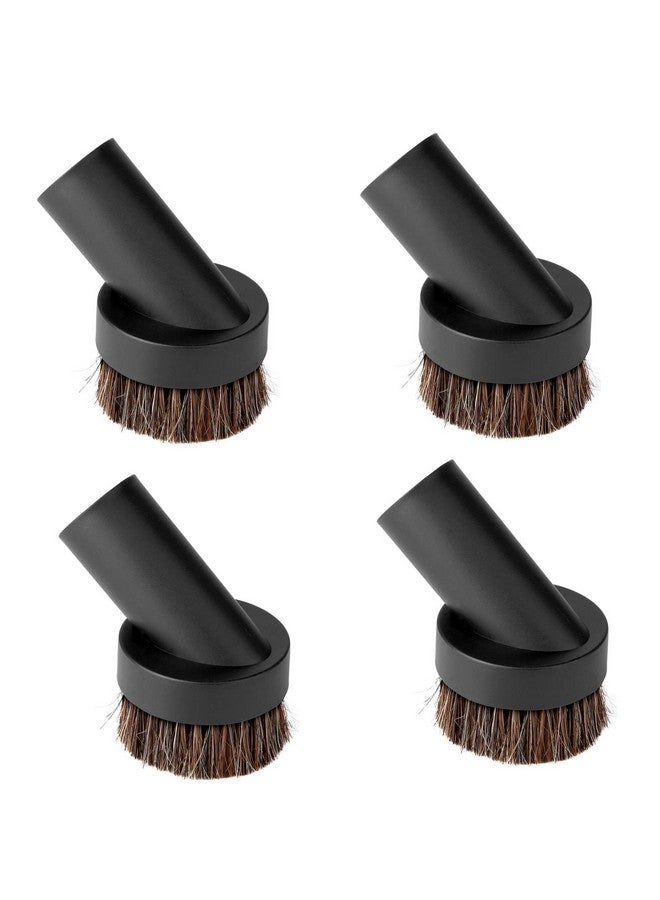 Lamoutor 4Pcs Soft Bristle Vacuum Brush Round Brush Vacuum Attachment Universal Vacuum Dust Brush for Most Vacuum Cleaners Accessories - Image 1
