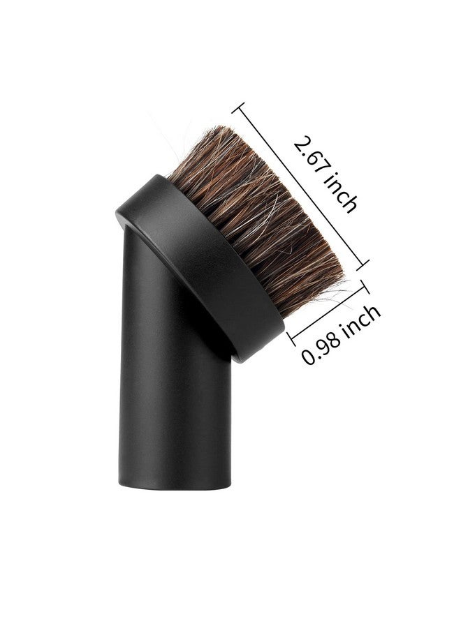 Lamoutor 4Pcs Soft Bristle Vacuum Brush Round Brush Vacuum Attachment Universal Vacuum Dust Brush for Most Vacuum Cleaners Accessories - Image 4