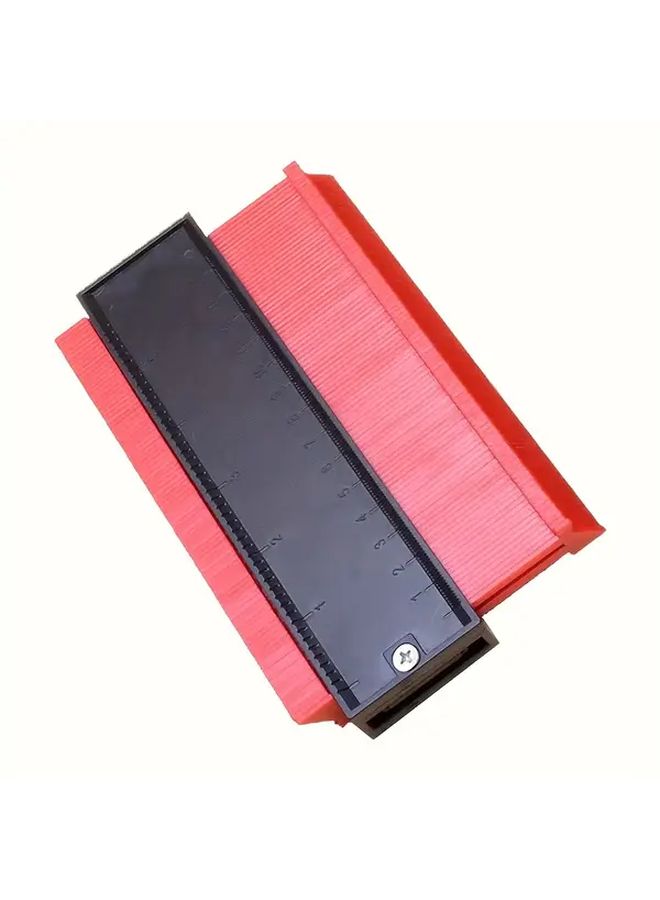 Blue Red Contour Measuring Instrument Tile Carpet Cutting Template Irregular Curve Ruler for Woodworking DIY Home Improvement Precision Measurement Ergonomic Design Durable Plastic No Assembly Required My Scribe Flooring Tool - Image 5