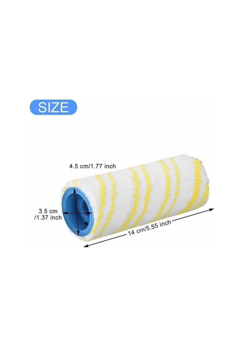 4 Spare Cylinders for Karcher FC3 FC5 FC7 Hard Floor Cleaner, Machine Washable Soft Drum, Remove and Wash in Washing Machine with Maximum Water Temperature 60°C, Replace Every 3 to 6 Months for Best Performance - Image 4